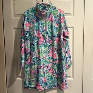 Lilly Pulitzer dress, XL, EUC.